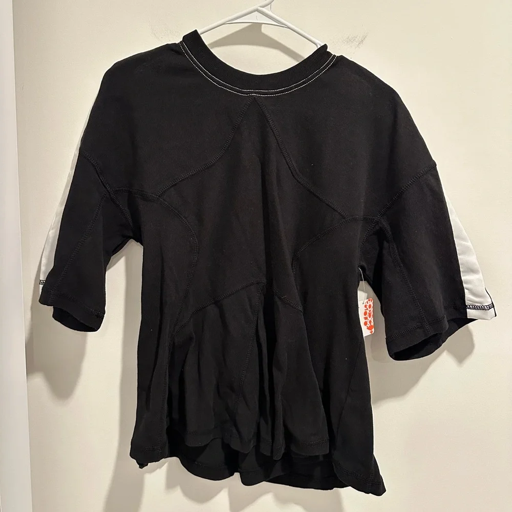 NEW Free People She’s A Star Tee Oversized Tee XS - Picture 5 of 8